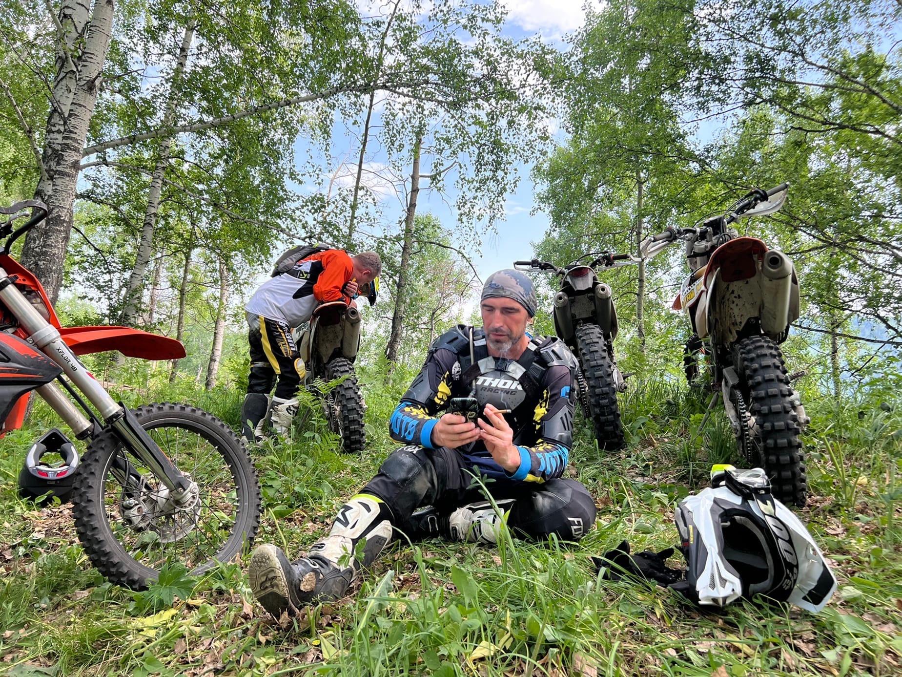 Фото школы эндуро «Алтай МОТО»